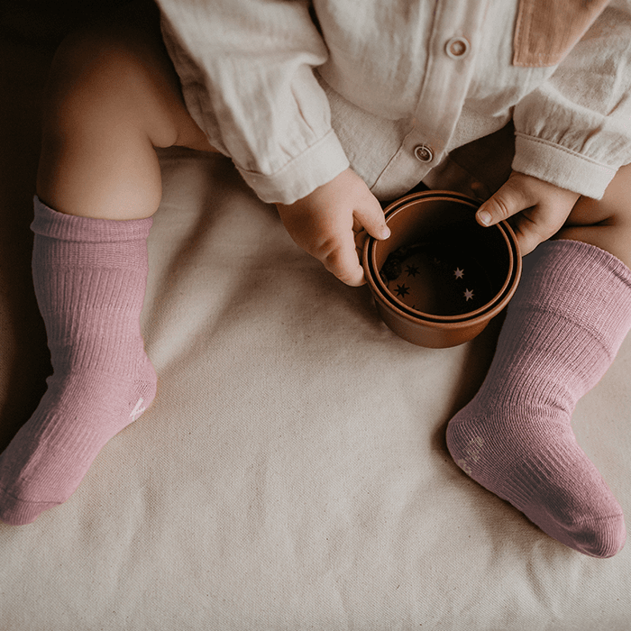 Stay-on-Socks Mauve