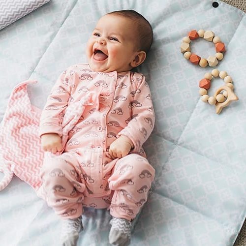 Napper PlayMat Tote bag Roccy Mint - Grey